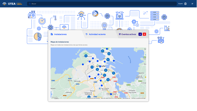 Gestión energética inteligente de edificios públicos con OTEA Coruña Smart City