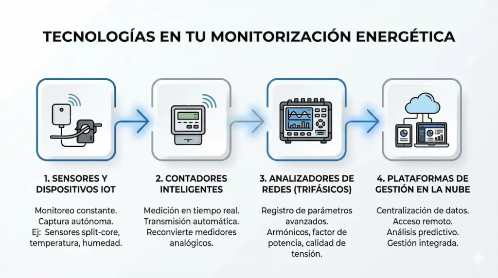Qué es un sistema de monitorización energética y para qué sirve