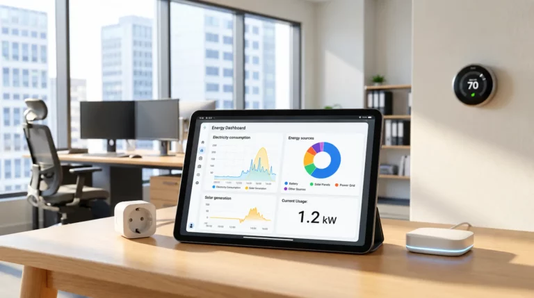 Monitorización en tiempo real del consumo energético y los sistemas de una oficina